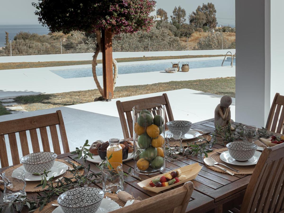 Villa Santa Maria With Private Pool And Sea View Afantou Exterior photo
