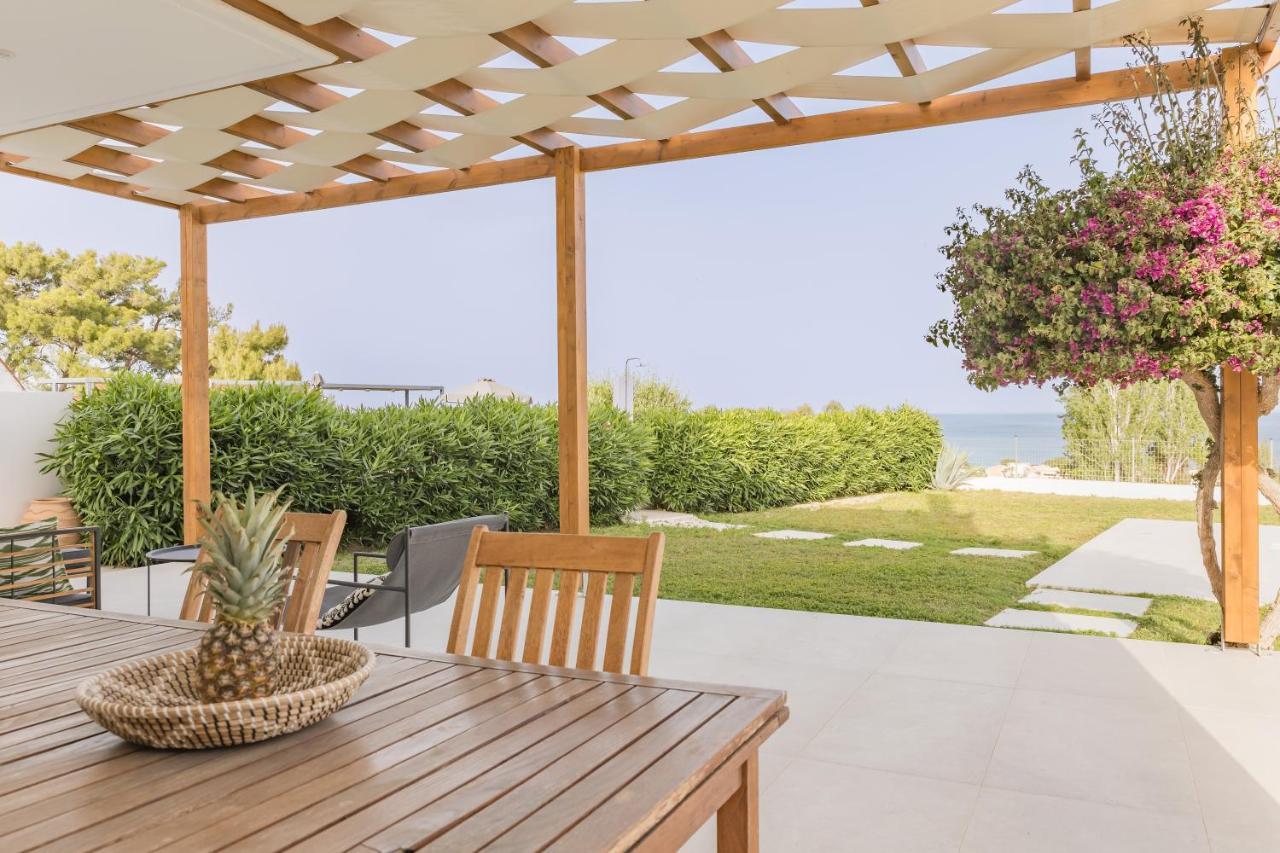 Villa Santa Maria With Private Pool And Sea View Afantou Exterior photo