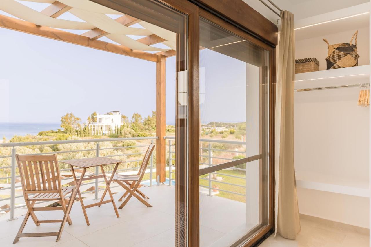 Villa Santa Maria With Private Pool And Sea View Afantou Exterior photo