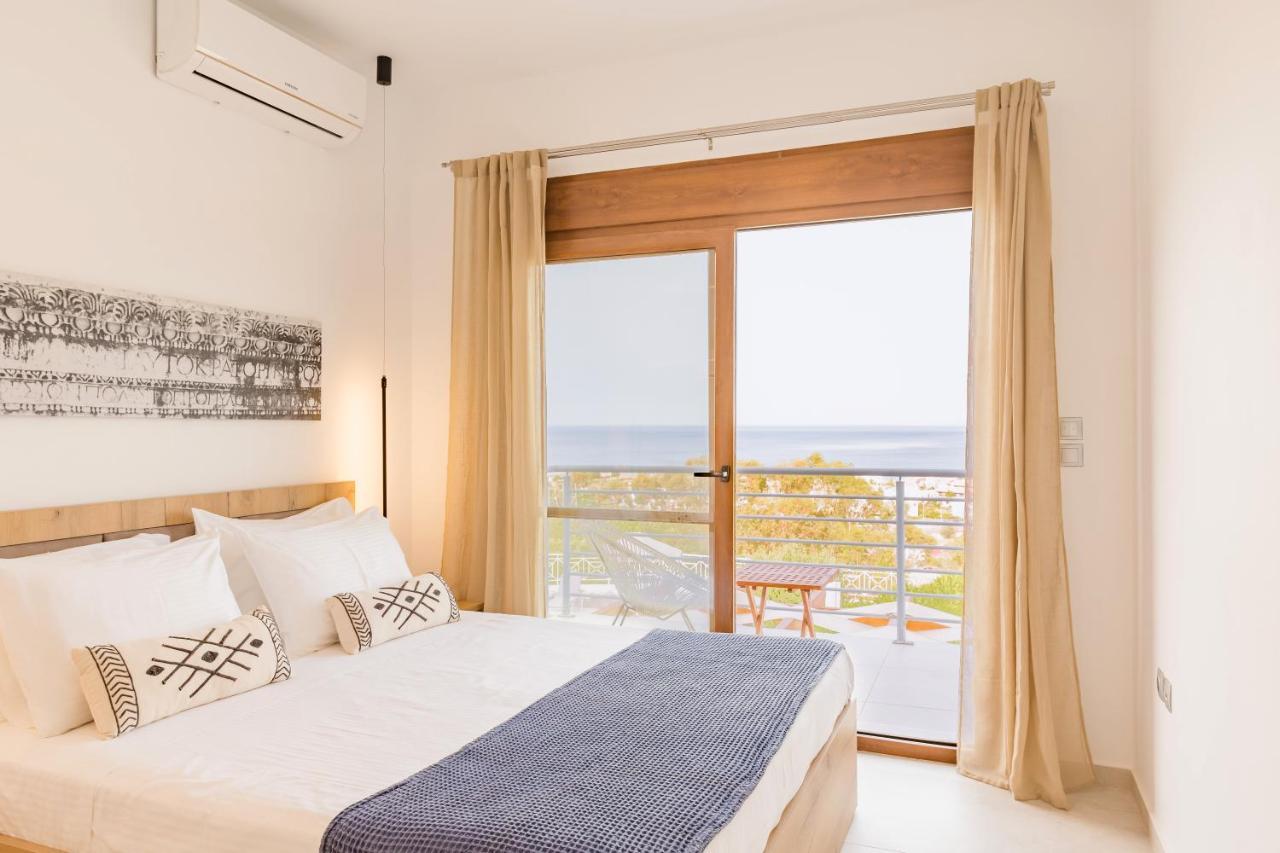 Villa Santa Maria With Private Pool And Sea View Afantou Exterior photo